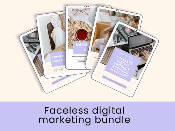 Faceless digital marketing bundle